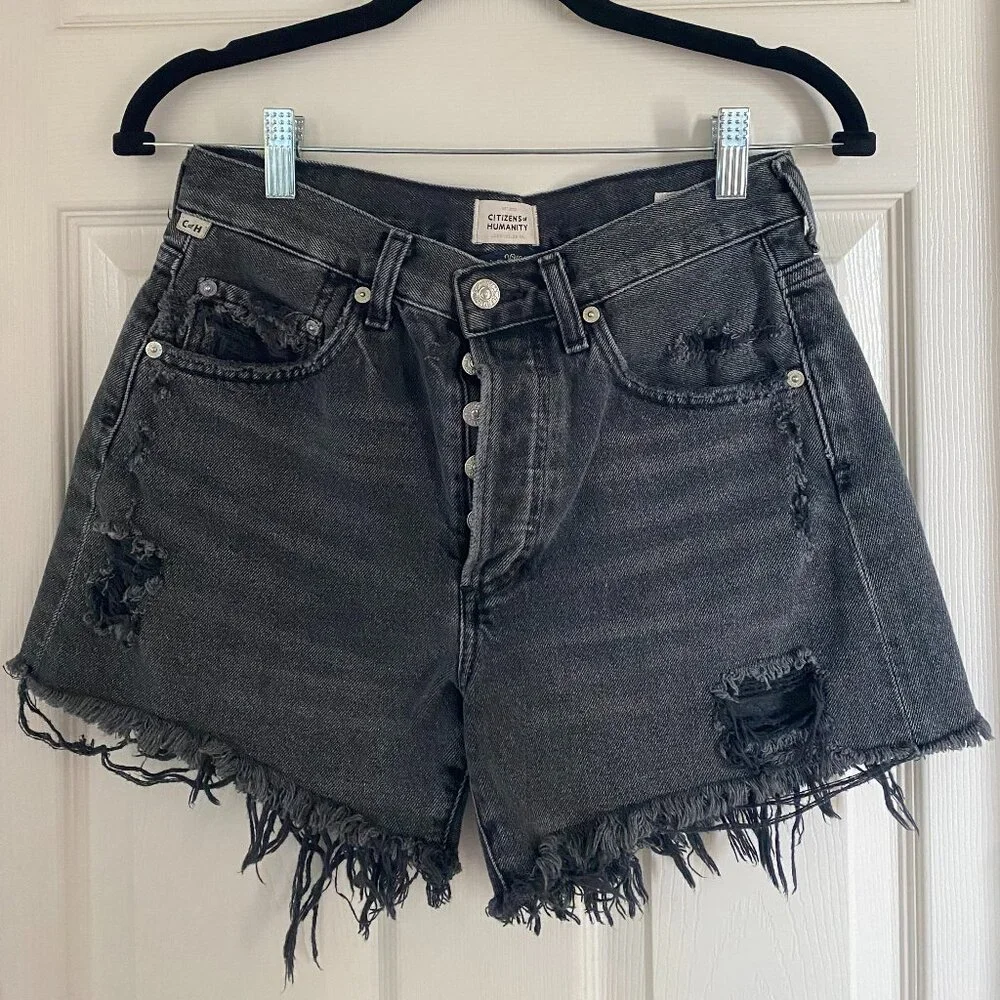 Citizens of Humanity | Annabelle Long Jean Shorts in Medusa
